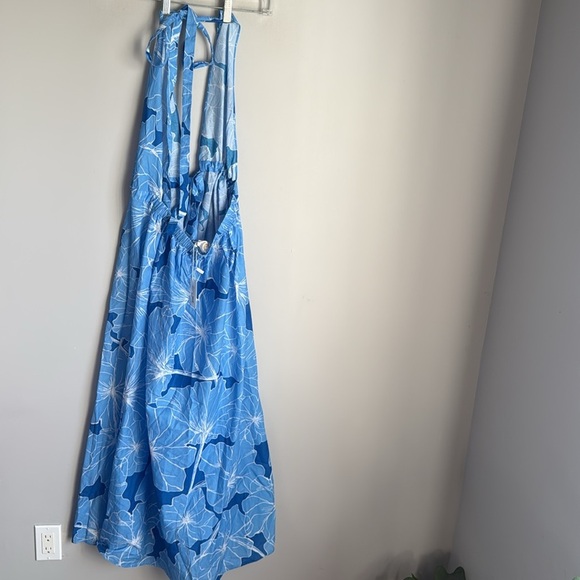 NEW MILLY Cabana Dominique Waterlily Maxi Dress/Cover Up M/L - Picture 5 of 12